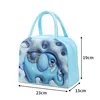 Cartoon Bento Bag 3D Three-dimensional Pattern Lunch Box Bag Large Capacity Lunch Bag with Lunch Foil Insulation 5