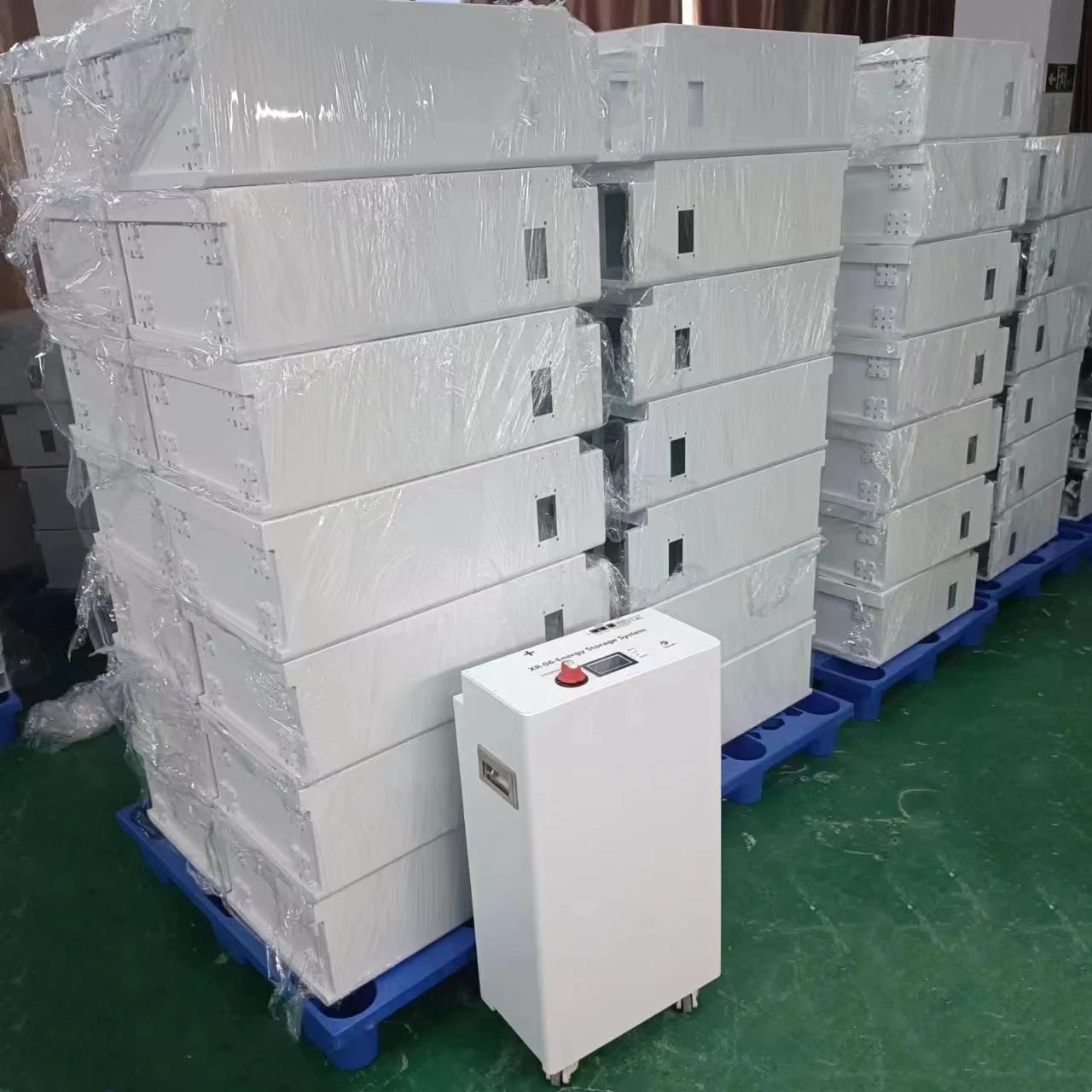 XR07-48V280AH 전원 상자 LiFePO4 배터리 케이스 JK BMS EVE CATL 280 302AH 용 태양열 홈 에너지 저장 16S 51.2v DIY 키트