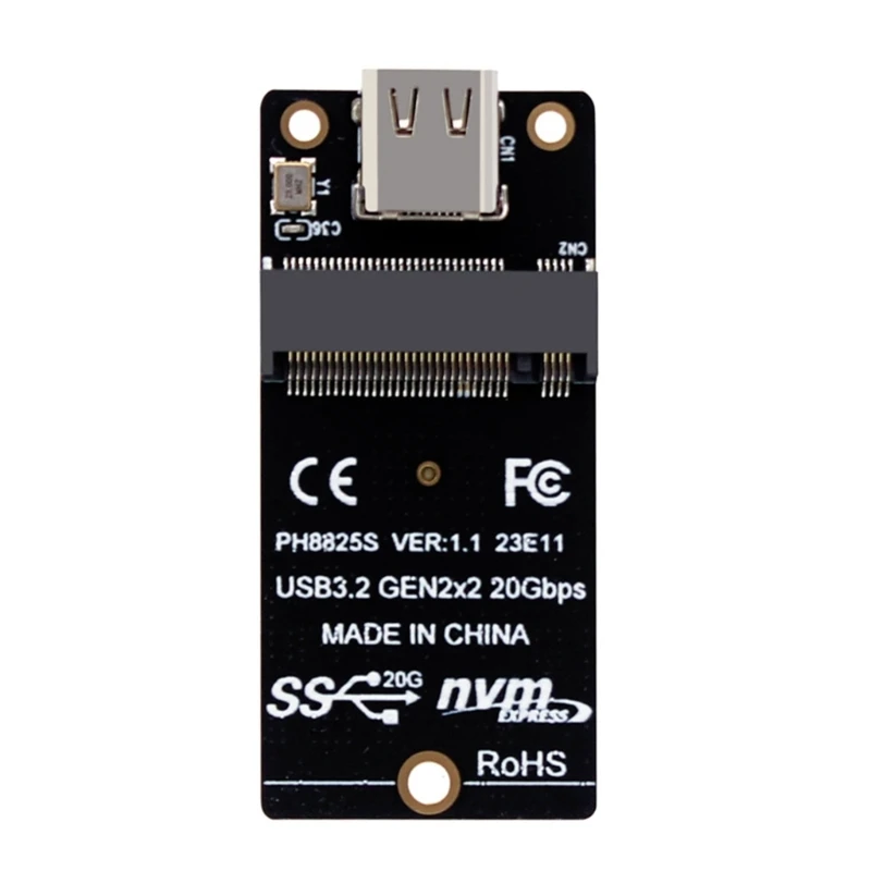 

.2 NVME Hard Case Adapter Card ASM2364 Main Control Protocol NVME 20Gbps