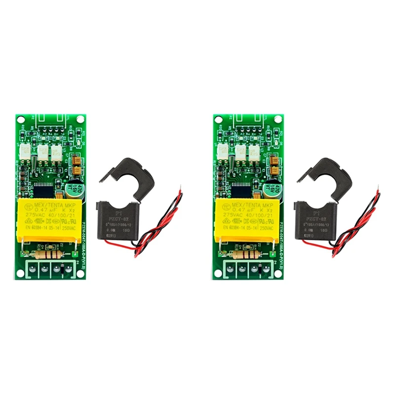 

2X 100A PZEM 004T Version Wattmeter+Open CT Kwh Meter Volt Amp Current Test Module for Arduino TTL COM2/COM3/COM4