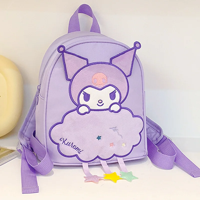 Miniso Hello Kitty Children's School Bag Melody Culomi Girl Cute Cinnamon Dog Backpack for Girls