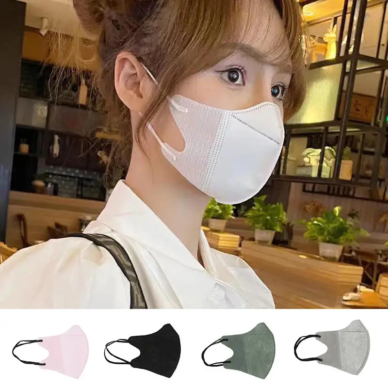 Masques FFP2 noirs en lot de 10 à 50 pièces pour protection respiratoire efficace.