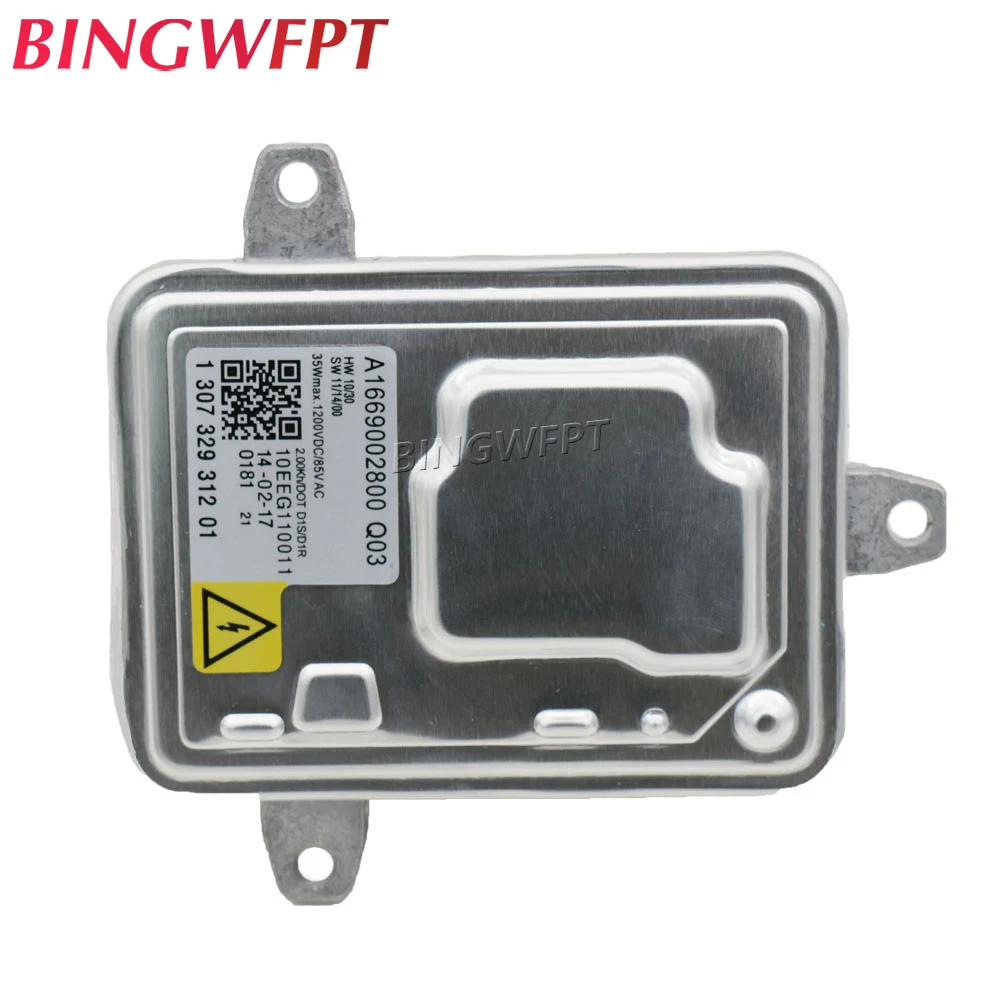 Фото Фара HID D1s балласт 130732931201 A1669002800 Q03 для 2013-2014 Mercedes GLK300 GLK350 для BMW 3 серии 4 серии X3 F25 №1