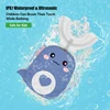 Children U-shaped Electric Toothbrush 360 Degrees Smart Cartoon Kids silicone Toothbrush Automatic Rechargeable Sonic Toothbrush 2