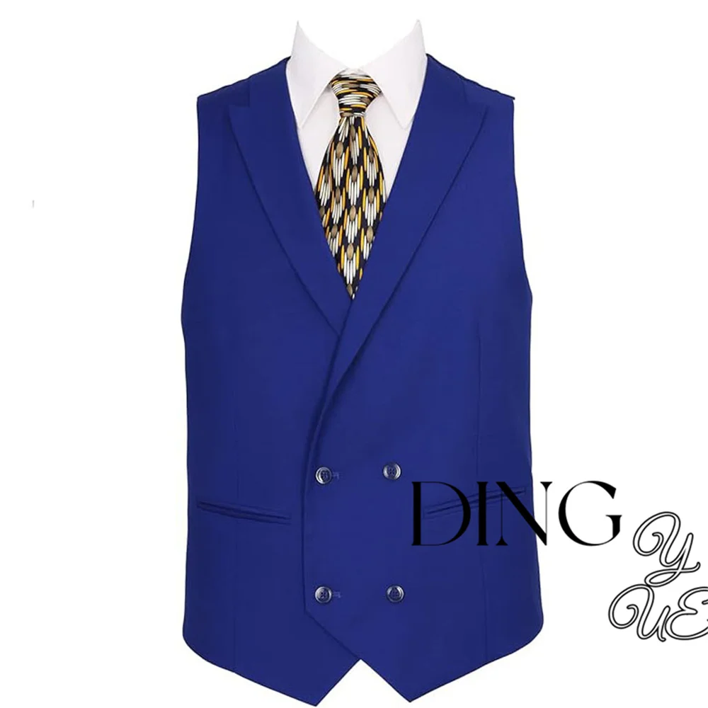 Men Suits Slim Fit - 3 Piece Suits Tuxdeo Prom Weddding Blazer Classic Fit Suit Set One Button Solid Jacket Blazer Vest & Pants