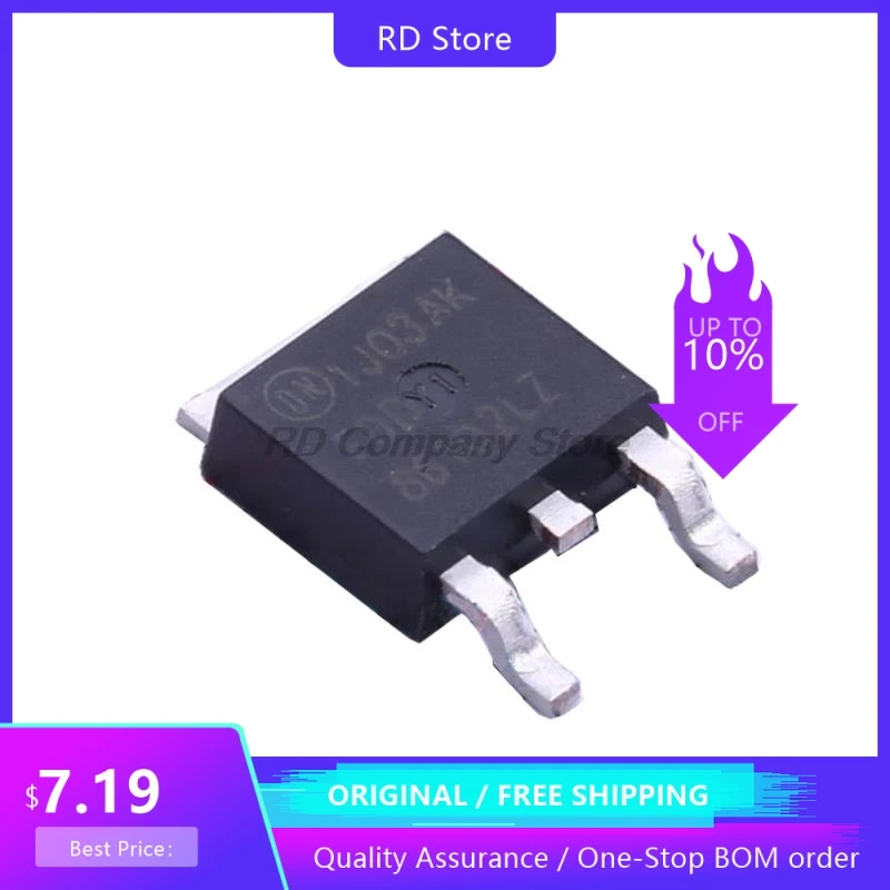 

10PCS FDD86102LZ 86102LZ TO-252 MOS field effect 100V 42A Free Shipping