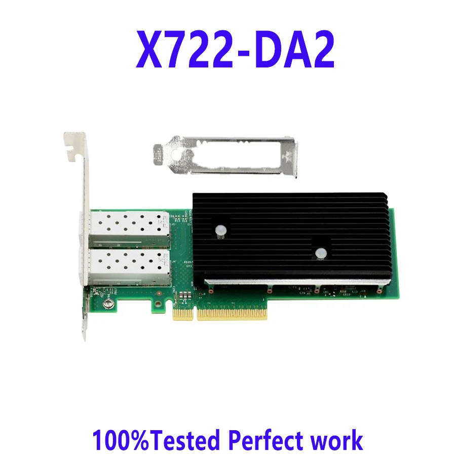 X722-DA2 듀얼 포트 SFP + 이더넷 PCI Express 3.0 X8 네트워크 어댑터, 10Gbps