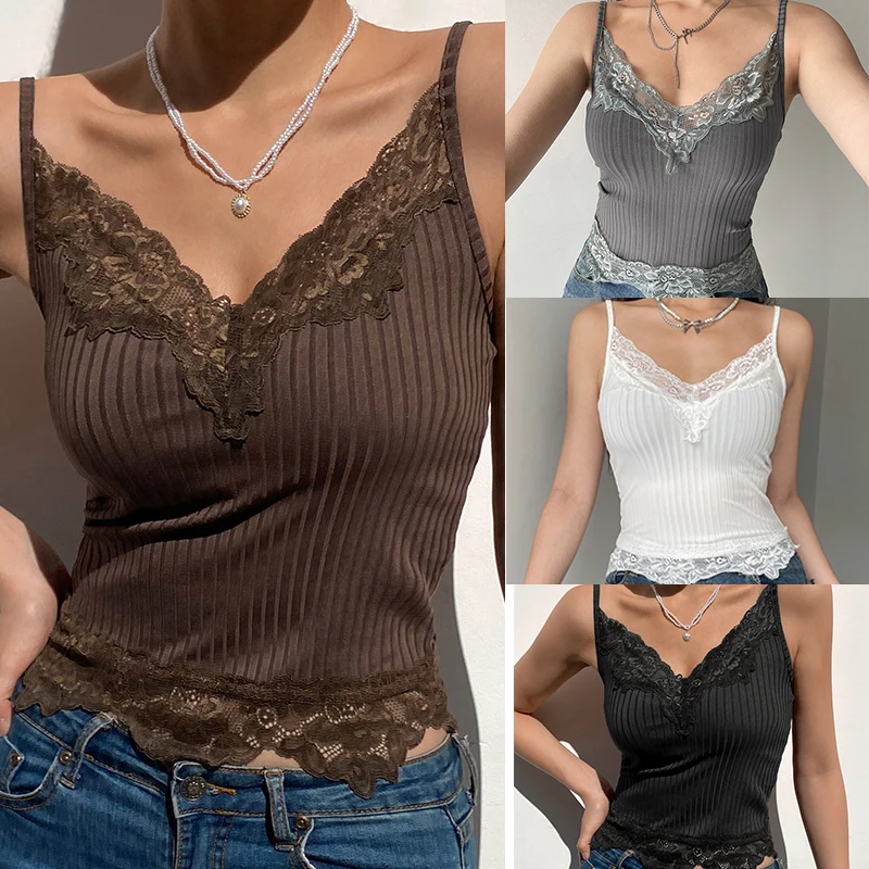 Coquette Top corto de hada para mujer, Ropa gótica recortada de Fairycore, Grunge, Tops estéticos de los años Y2k Core, 2000|Camisones| - AliExpress