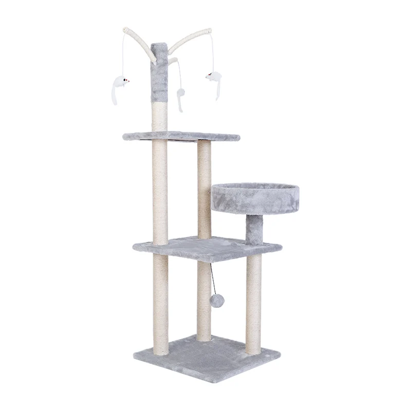 

Рамка для скалолазания для кошек, интегрированная платформа для прыжков, Большая полка с гнездом для кошек, подъемная колонна, вилла