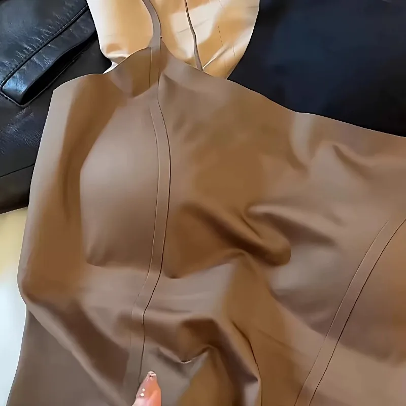Sottoveste Imbottita in Pizzo di Lusso, Morbida e Traspirante, Vestibilità Slim, Ideale per Uso Quotidiano e Stratificazione, Delicata sulla Pelle - immagine 6