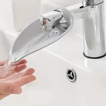 Prolunga per rubinetto per lavandino facile da usare per il bagno, per bambini, neonati, bambini 1