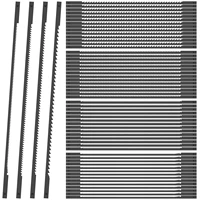 60Pcs Scroll Saw Blade Pin End Set SK5 HCS 5in Woodworking Metal Cutting Scroll Saw Blade Assortment Kit 10TPI 15TPI 18TPI 24TPI 1