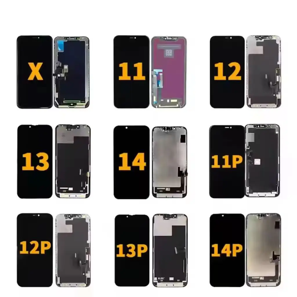 LCD Display Screen For iPhone 11 XS X XR 13PRO MAX 14PRO MAX 15PRO 16PRO