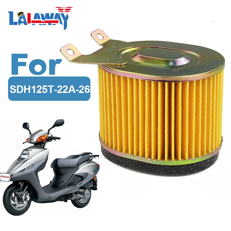 

1 Pack Scooter Motorcycle Air Filter Motor Bike Intake Cleaner For Honda Sundiro SDH125T-22A-26 , Air Filter