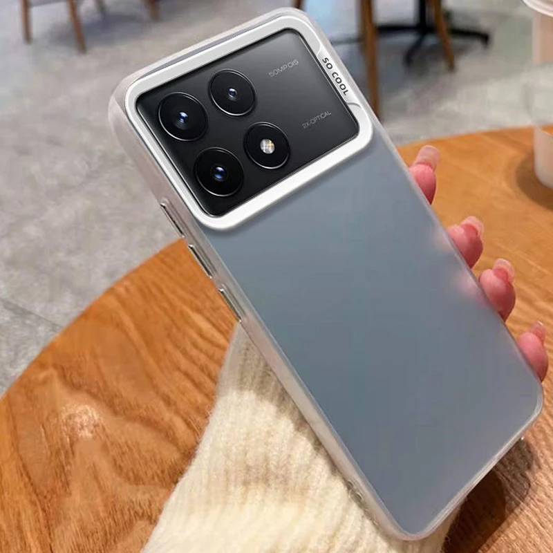 Luxury Metallic Aurora Skin Matte Phone Case Cover