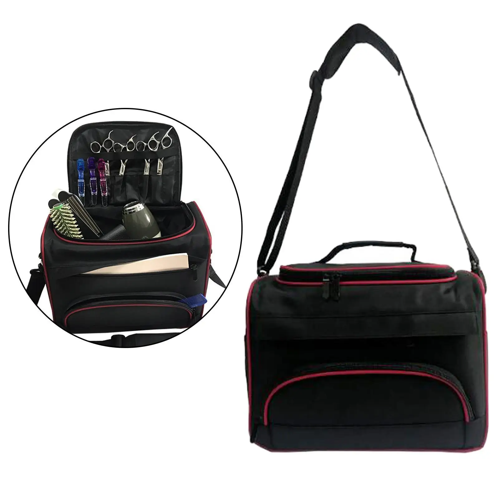 Travel Hair Salon Barber Handbag Salon Styling Tools Shoulder Bag Holder Case