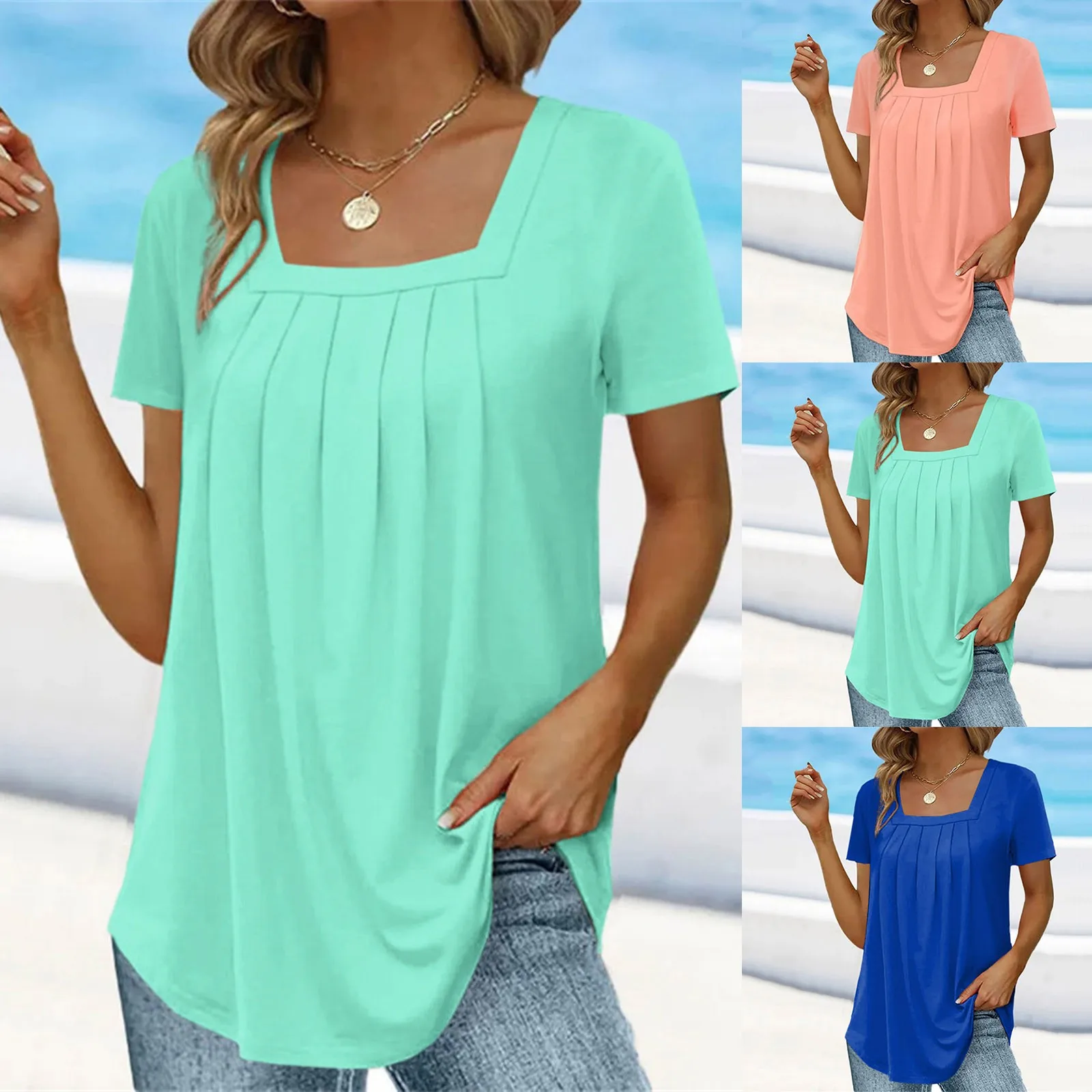 

Long Sleeve Shirt Spandex Women's Summer Tank Loose Fit Short Sleeve Blouse Shirts for Women Womens Comfy Shirts Long Sleeve