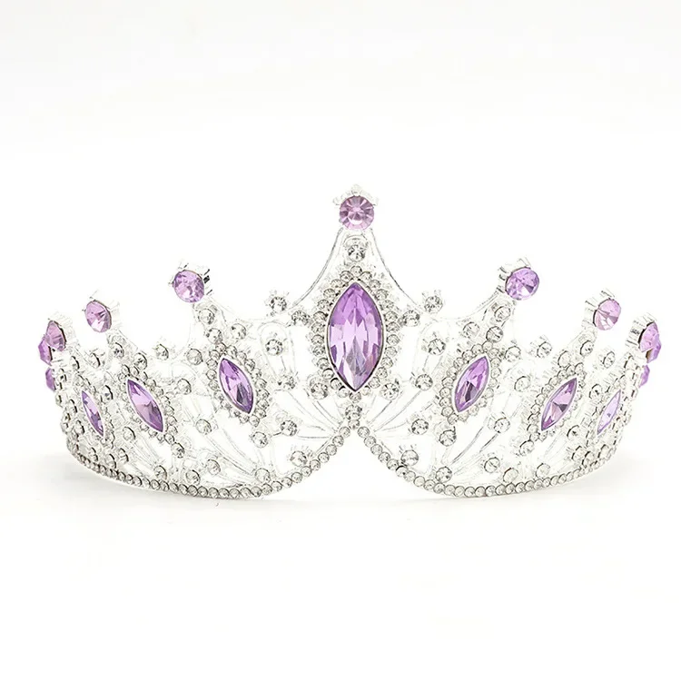Children's crown Tiara Hair clip Korea lovely gold birthday gift exquisite performance children princess girl headband