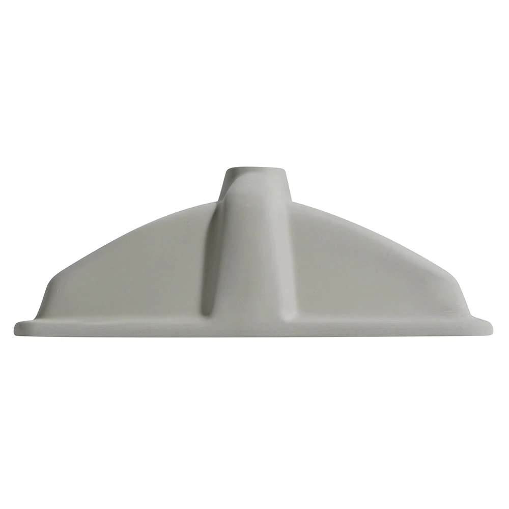 1pc Bathroom Sink Undermount - 18"x11" Modern White Rectangular Vessel Undermount Sink, Porcelain Ceramic Under Counter Lavatory 2