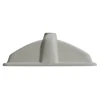 1pc Bathroom Sink Undermount - 18"x11" Modern White Rectangular Vessel Undermount Sink, Porcelain Ceramic Under Counter Lavatory 2