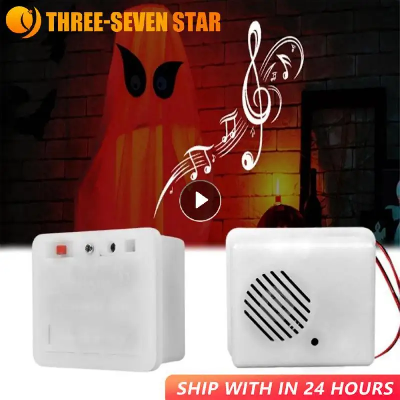 Sensore Sonoro Di Halloween Oggetti Di Scena Spaventosi Attivati Dalla Voce Decorazione Di Halloween Sensore Sonoro Altoparlante Da Urlo Puntelli Horr