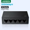UGREEN Ethernet Switch 1000Mbps Mini Network Expansion 5 Ports All Gigabit for Router PC Lan Hub Full/Half Duplex Plug and Play UGREEN Ethernet Switch 1000Mbps Mini Network Expansion 5 Ports All Gigabit for Router PC Lan Hub Full/Half Duplex Plug and Play