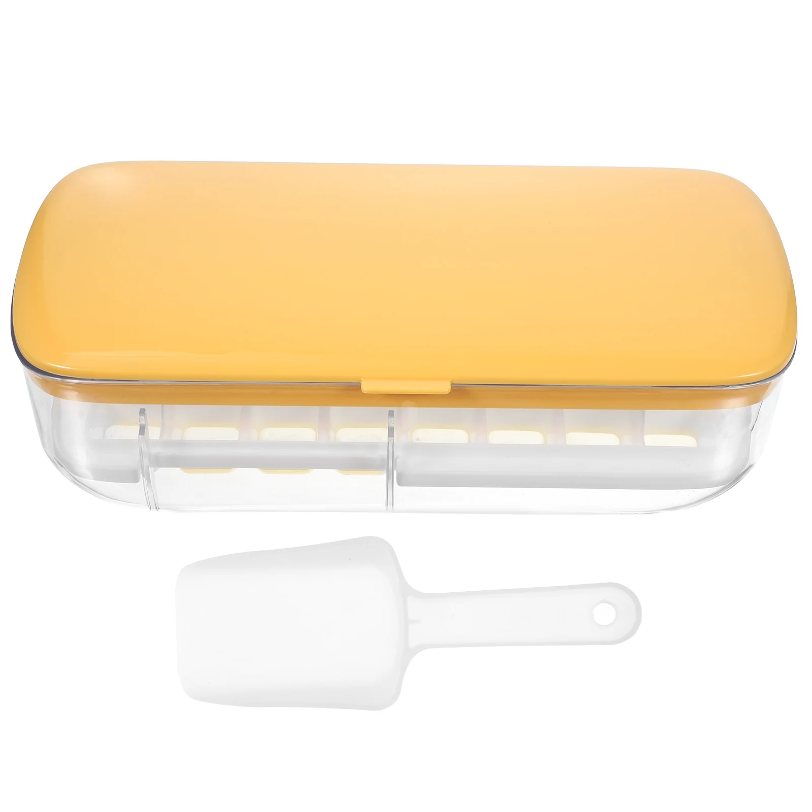 

Ice Cube Mold Tray Machines for Home Cubes Making with Lids Plastic Trays Freezer