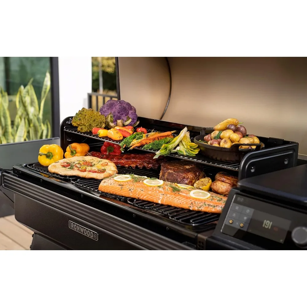 Grills Ironwood XL Electric Wood Pellet Grill and Smoker with WiFi and App Connectivity 3