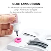 NATUHANA 1 Pc Plastic Training False Eyelash Extension Handmade Practice Plastic Mannequin Model Head 4