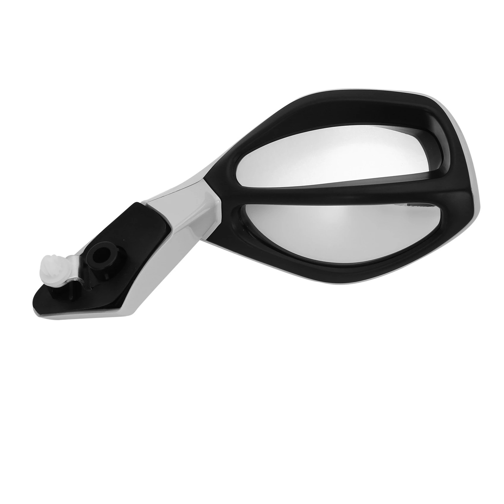 

Car RHD Rearview Mirror Front Sand Board Mirror Modification Accessories for Toyota Alphard 30 Series 2015-2020 White