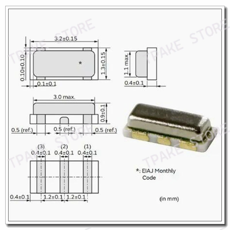 쿼츠 크리스탈 오실레이터 3213 CSTCE8M00G52-R0 8MHz 10M00G52-R0 10MHz 12M00G52-R0 12MHz 16M0V53-R0 16MHz