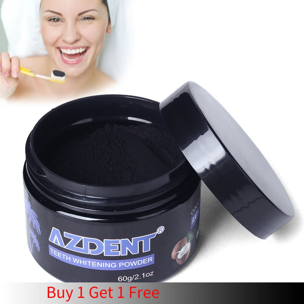 Daily Use 30g/60g Teeth Whitening Powder Activated Bamboo Charcoal Powder Tooth Whitening