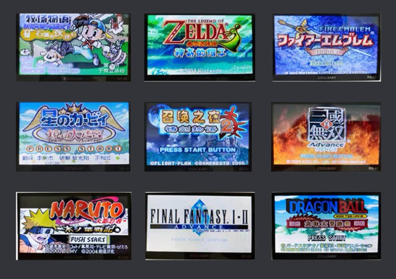 X6 Retro Video Game Console Portable Big Screen Handheld Build In 1500 Games Simulators Classic Mp3/mp4/Ebook TV Out Game Player