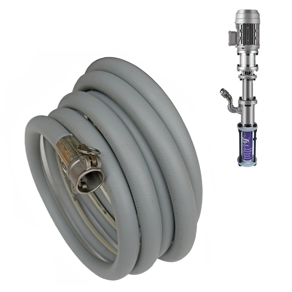 Tuyau de peinture en pierre véritable de 5M /10M, 21MM, 3/4 pouces de diamètre, tuyau d'alimentation pour Machine de pulvérisation de béton et de mortier de ciment