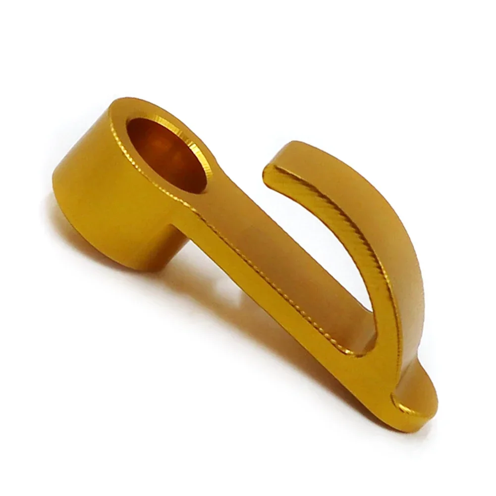 Motorcycle Hook Universal Anti-wear Pure CNC Aluminum Alloy 4.7cm/1.6cm Motorbike Single Hole Hook Helmet Bag Clip Accessories