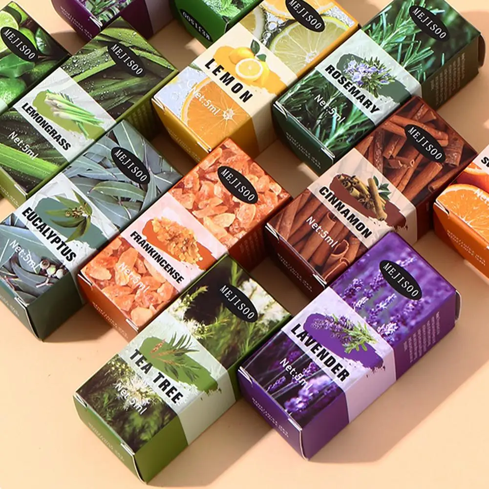 Aromatic Bliss: 12 Scented Essential Oils Collection for Home Ambiance & Relaxation