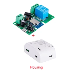 Wireless Smart Home WiFi Switch - Alexa Compatible, Dual Channel, 10A Relay Module - 1CH 85 - 250V