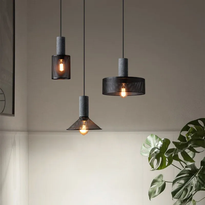 Lampade A Sospensione Paralume Lampadario LED Cappello Di Paglia Design Metallo Illuminazione Retrò Industriale Sala Da Pranzo Bar Ristorante Soggiorno Da Parete Lampada Da Soffitto,Nero,60CM12W