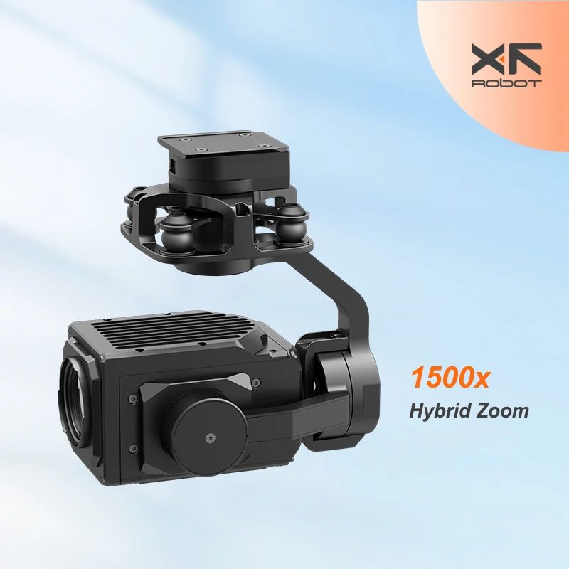 XF-Z6C high zoom Visible light pod UAV PTZ Camera 4K resolution 1500 times hybrid zoom 3-Axis Pod Hybrid Zoom Pod