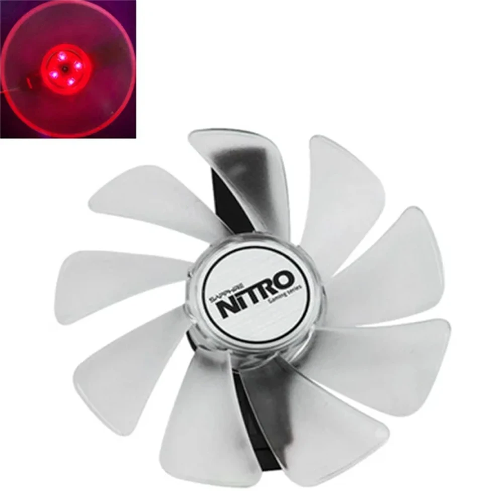 dc 12v Cooler Cpu Ventilador Substituir para Safira Radeon Nitro Rx470 Rx480 Rx570 4g rx 580 8gb Placa de Vídeo Gráfica Novo 95 mm Cf1015h12d - Imagem 6