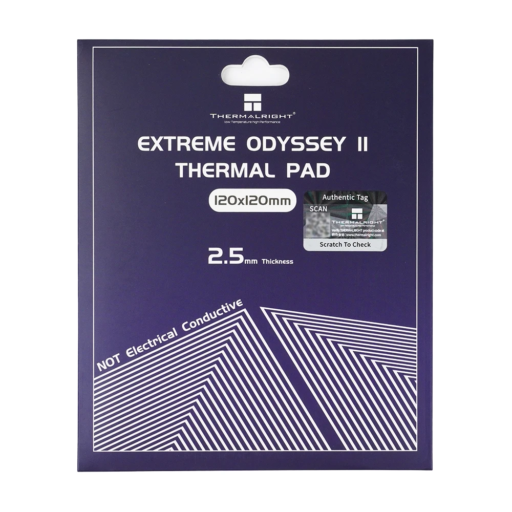 Thermalright Extreme Odyssey ii Almofada Térmica Chip Integrado Memória de Vídeo Dissipação de Calor 14.8w mk 120x120 mm Nova Chegada - Imagem 6