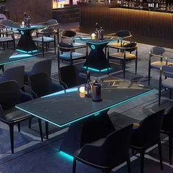Nightclub Cocktail Bar Table Reception Countertop Square Barman Bar Counter Table Party Kitchen Beistelltisch Home Furniture