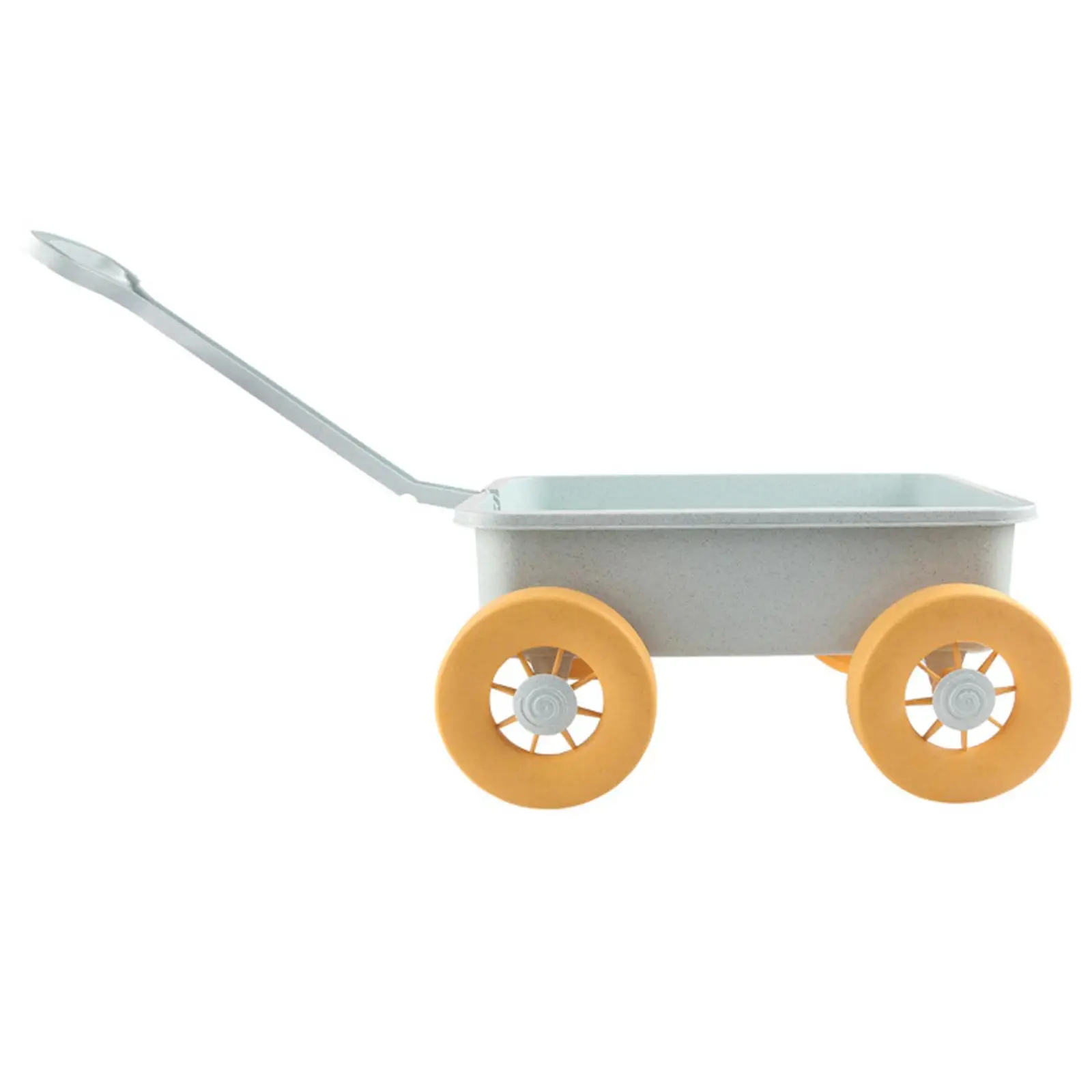 Wheelbarrow Vehicle Beach Toys,Outdoor Kid Pull Toy Garden Wagon Tools Toy for Kids Outdoor Toy Vehicle 2