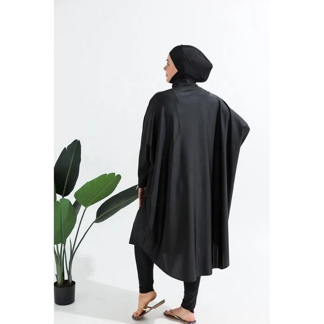 Burkini Damen 2-teilig - Muslimischer Badeanzug Mit Full Cover Und Hijab