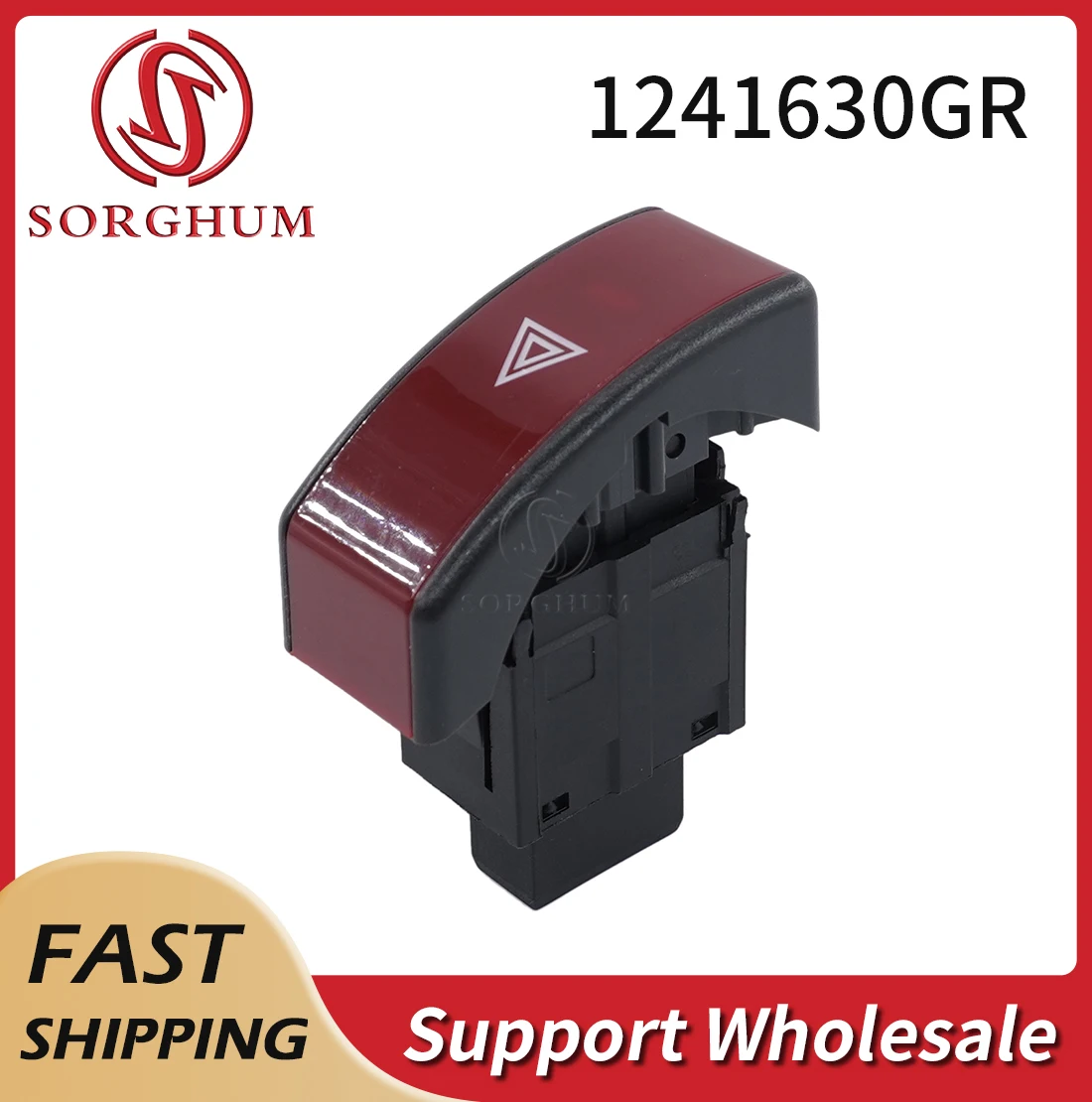 1241630GR Power Double Flash Emergency Switch Hazard Warning