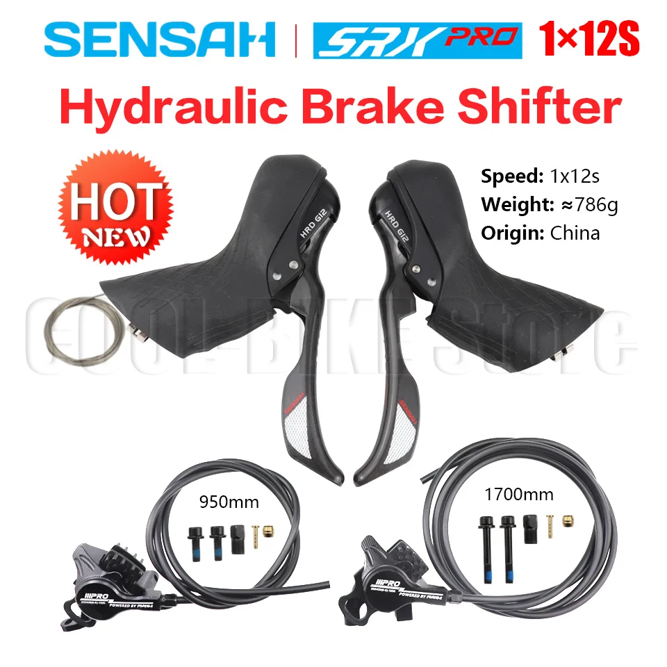 SENSAH SRX PRO G12 HRD Hydraulic Disc Brake Caliper IIIPRO Brake Caliper 12S 1x12S Shifter for road bike