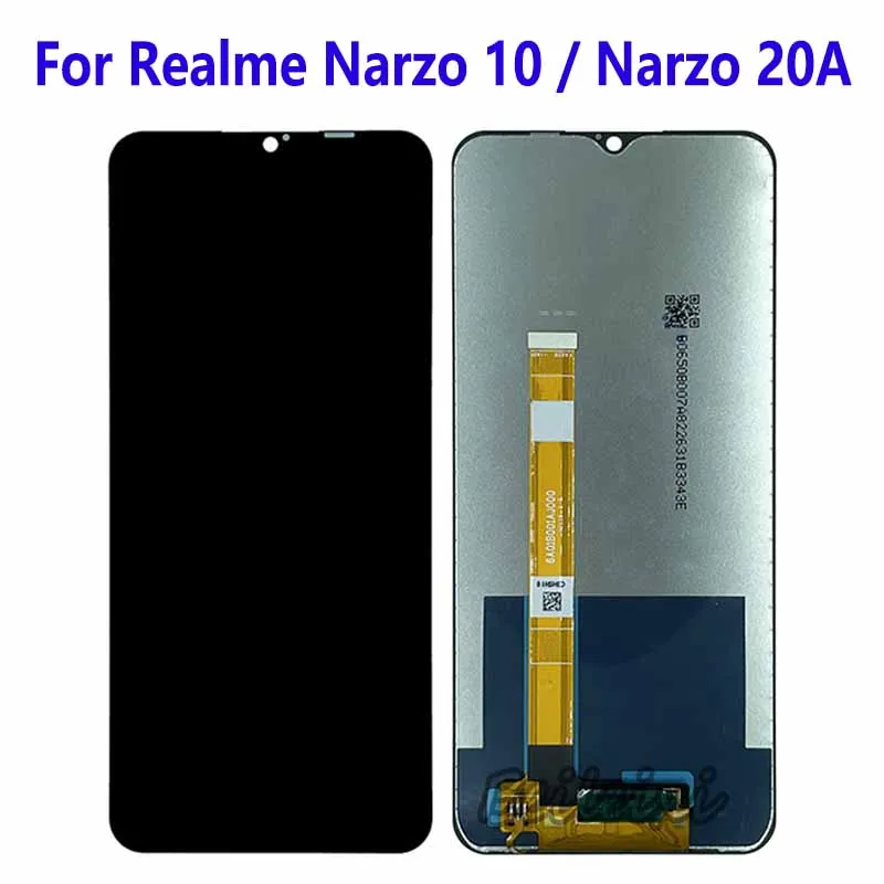 

For Realme Narzo 10 RMX2040 LCD Display Touch Screen Digitizer Assembly For Realme Narzo 20A RMX2050