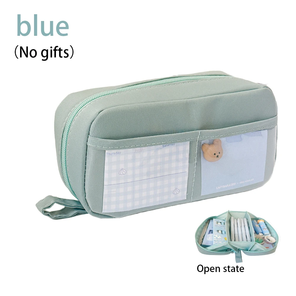 مقلمة شفافة مكونة من 5 طبقات بسعة كبيرة ولطيفة وأن...