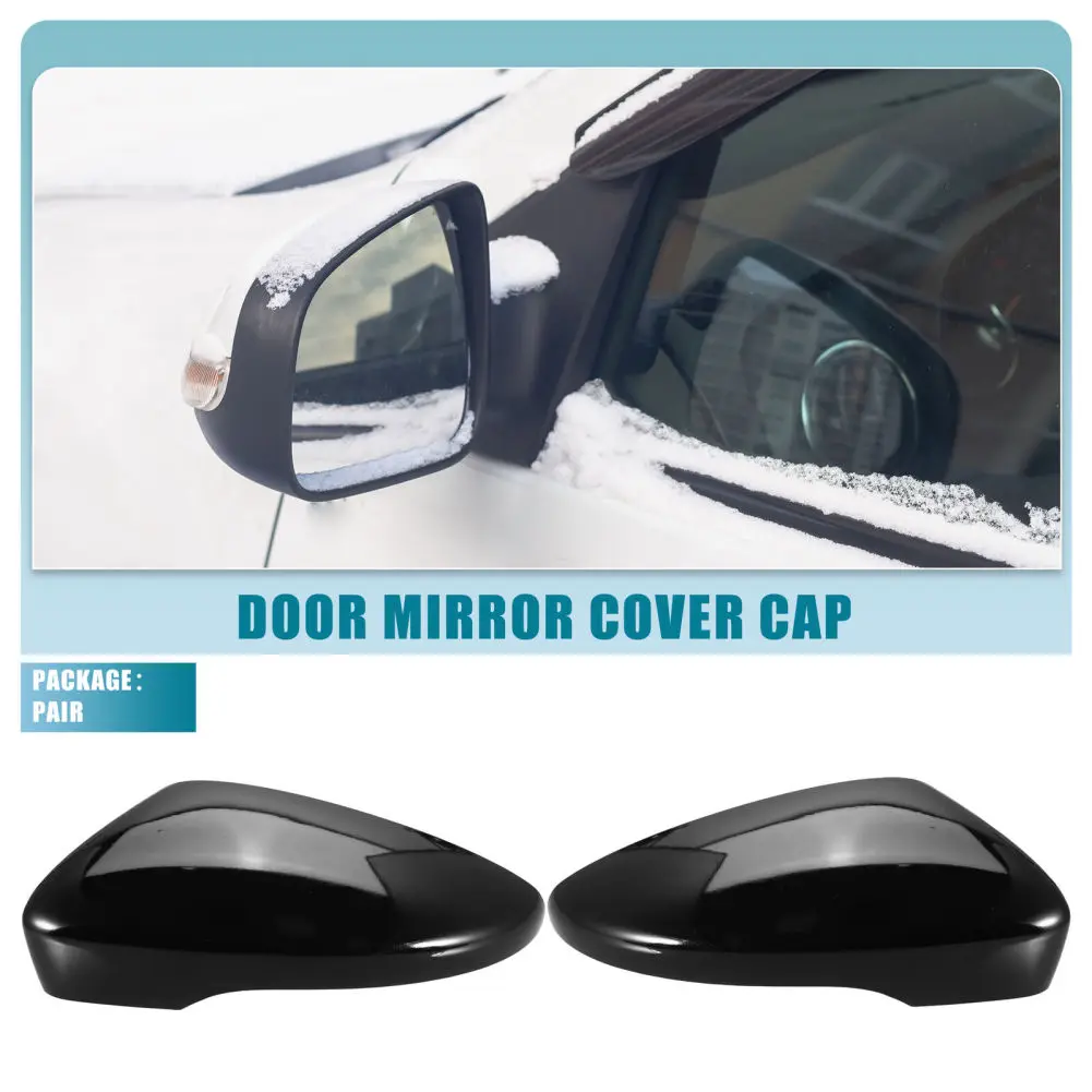 

1 Pair Car Door Side Rearview Mirror Cover Cap Outside Housing Protector Trim for CC 2010-2016 MK7 B7 3C8-857-537 3C8-857-538