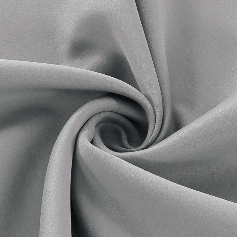 1/2PC Simple Modern Solid Color Blackout Curtain Suitable For Bedroom, Living Room, Balcony, Bay Window, Home Decoration 6